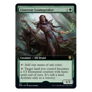 Llanowar Loamspeaker Artist Proof