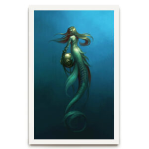 Deepsea Mermaid Print